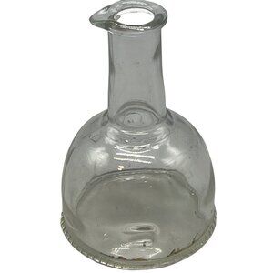 vintage Colavita clear pour spout bottle length 5" width 3.75" 25 cl 3274 READ